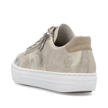 Load image into Gallery viewer, RIEKER - L5903-62 - LACE UP/ZIP SNEAKER TRAINER - Muschel
