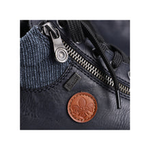 Load image into Gallery viewer, RIEKER - L7514-14 -  LACE UP/ZIP BOOT (Water Resistant) - Blue