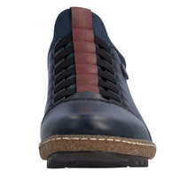 Load image into Gallery viewer, RIEKER - L7562-14 - SLIP-IN SHOE (Water Resistant) - Blue/Burgundy (NEW IN)