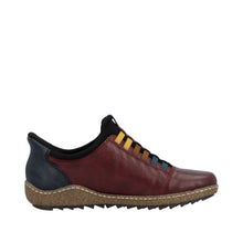 Load image into Gallery viewer, RIEKER - L7562-35 - SLIP ON ANKLE SHOE - Red Combi