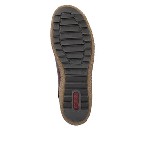 RIEKER - L7562-35 - SLIP ON ANKLE SHOE - Red Combi