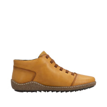Load image into Gallery viewer, RIEKER - L7563-68 - ZIP/LACE BOOT - Water Resistant - Mustard (NEW IN)