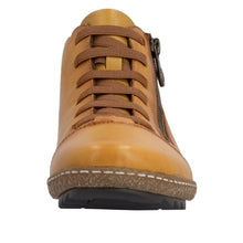 Load image into Gallery viewer, RIEKER - L7563-68 - ZIP/LACE BOOT - Water Resistant - Mustard (NEW IN)