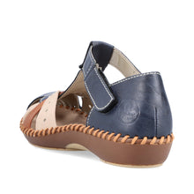 Load image into Gallery viewer, RIEKER - M1655-14 - STRAP SHOE/SANDAL - Navy Multi