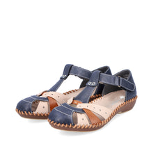 Load image into Gallery viewer, RIEKER - M1655-14 - STRAP SHOE/SANDAL - Navy Multi