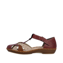 Load image into Gallery viewer, RIEKER - M1655-34 - STRAP SHOE/SANDAL - Red Multi