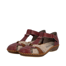 Load image into Gallery viewer, RIEKER - M1655-34 - STRAP SHOE/SANDAL - Red Multi