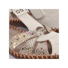 Load image into Gallery viewer, RIEKER - M1655-62 - STRAP SHOE/SANDAL - Beige multi