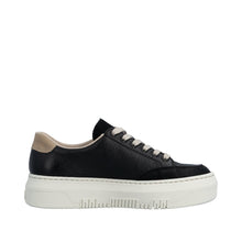 Load image into Gallery viewer, RIEKER - M1912-00 - LACE UP/ZIP SNEAKER TRAINER - Black