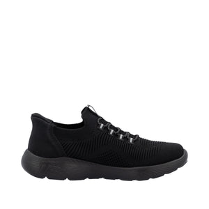 RIEKER - M5066-00 - SLIP ON Ready2Go VEGAN TRAINER - Black