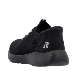 RIEKER - M5066-00 - SLIP ON Ready2Go VEGAN TRAINER - Black