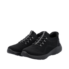 Load image into Gallery viewer, RIEKER - M5066-00 - SLIP ON Ready2Go VEGAN TRAINER - Black