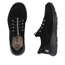Load image into Gallery viewer, RIEKER - M5066-00 - SLIP ON Ready2Go VEGAN TRAINER - Black