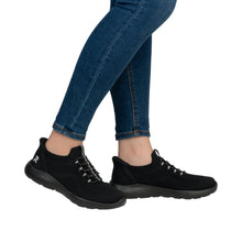 Load image into Gallery viewer, RIEKER - M5066-00 - SLIP ON Ready2Go VEGAN TRAINER - Black