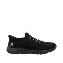 Load image into Gallery viewer, RIEKER - M5066-00 - SLIP ON Ready2Go VEGAN TRAINER - Black