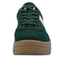 Load image into Gallery viewer, RIEKER - M7602-54 -  LACE UP SNEAKER TRAINER - Green/OffWhite