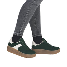 Load image into Gallery viewer, RIEKER - M7602-54 -  LACE UP SNEAKER TRAINER - Green/OffWhite
