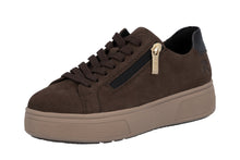 Load image into Gallery viewer, RIEKER - M7701-25 -  LACE UP/ZIP SNEAKER TRAINER - Brown/Bronze  (NEW IN)