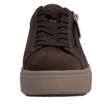 Load image into Gallery viewer, RIEKER - M7701-25 -  LACE UP/ZIP SNEAKER TRAINER - Brown/Bronze  (NEW IN)
