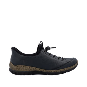 RIEKER - N3267-15 - SLIP ON TRAINER - Blue/Black