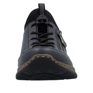 RIEKER - N3267-15 - SLIP ON TRAINER - Blue/Black