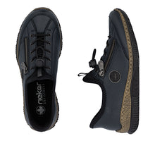 Load image into Gallery viewer, RIEKER - N3267-15 - SLIP ON TRAINER - Blue/Black