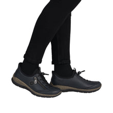 Load image into Gallery viewer, RIEKER - N3267-15 - SLIP ON TRAINER - Blue/Black