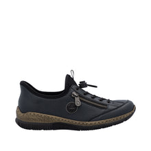Load image into Gallery viewer, RIEKER - N3267-15 - SLIP ON TRAINER - Blue/Black