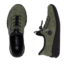 Load image into Gallery viewer, RIEKER - N3267-54 - SLIP ON TRAINER - Green