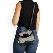 Load image into Gallery viewer, REMONTE - Q0644-01 - HAND/CROSS BODY BAG - Black/Cream