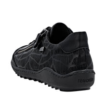 Load image into Gallery viewer, REMONTE - R1402-00- ZIP/LACE SHOE (Water Resistant) - Black