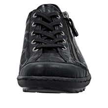 Load image into Gallery viewer, REMONTE - R1402-00- ZIP/LACE SHOE (Water Resistant) - Black