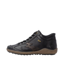 Load image into Gallery viewer, REMONTE - R1454-03 - ZIP/LACE BOOT - Water Resistant - Black  (NEW IN)