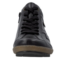 Load image into Gallery viewer, REMONTE - R1454-03 - ZIP/LACE BOOT - Water Resistant - Black  (NEW IN)
