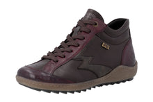 Load image into Gallery viewer, REMONTE - R1454-27 - ZIP/LACE BOOT - Water Resistant - Burgundy/Bronze (NEW IN)