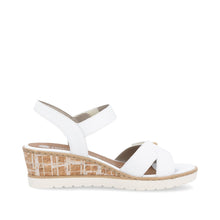 Load image into Gallery viewer, REMONTE - R6266-80 - WEDGE SANDAL - White