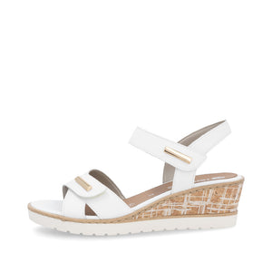 REMONTE - R6266-80 - WEDGE SANDAL - White
