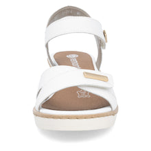 Load image into Gallery viewer, REMONTE - R6266-80 - WEDGE SANDAL - White