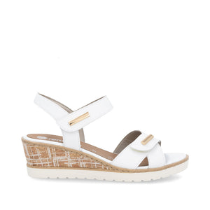 REMONTE - R6266-80 - WEDGE SANDAL - White