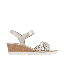 Load image into Gallery viewer, REMONTE - R6266-90 - WEDGE SANDAL - Beige/Gold