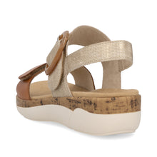 Load image into Gallery viewer, REMONTE - R6853-90 - STRAP SANDAL - Tan/Beige