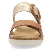 Load image into Gallery viewer, REMONTE - R6853-90 - STRAP SANDAL - Tan/Beige