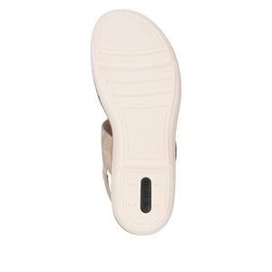 REMONTE - R6853-90 - STRAP SANDAL - Tan/Beige