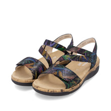 Load image into Gallery viewer, REMONTE - R6860-91- STRAP SANDAL - Black Multi