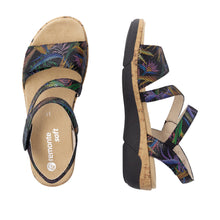 Load image into Gallery viewer, REMONTE - R6860-91- STRAP SANDAL - Black Multi