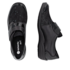 REMONTE - R7600-00 - STRAP SHOE - Black