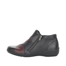 Load image into Gallery viewer, REMONTE - R7674-02 - 2 x ZIP ANKLE BOOT - Black Multi  (NEW IN)