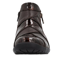 Load image into Gallery viewer, REMONTE - R7674-25 - 2 x ZIP ANKLE BOOT - Brown multi (NEW IN)