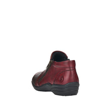Load image into Gallery viewer, REMONTE - R7674-36 - 2 x ZIP ANKLE BOOT - Wine Multi  (NEW IN)
