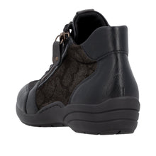 Load image into Gallery viewer, REMONTE - R7676-06  - LACE/ZIP ANKLE BOOT - Black Multi  (NEW IN)